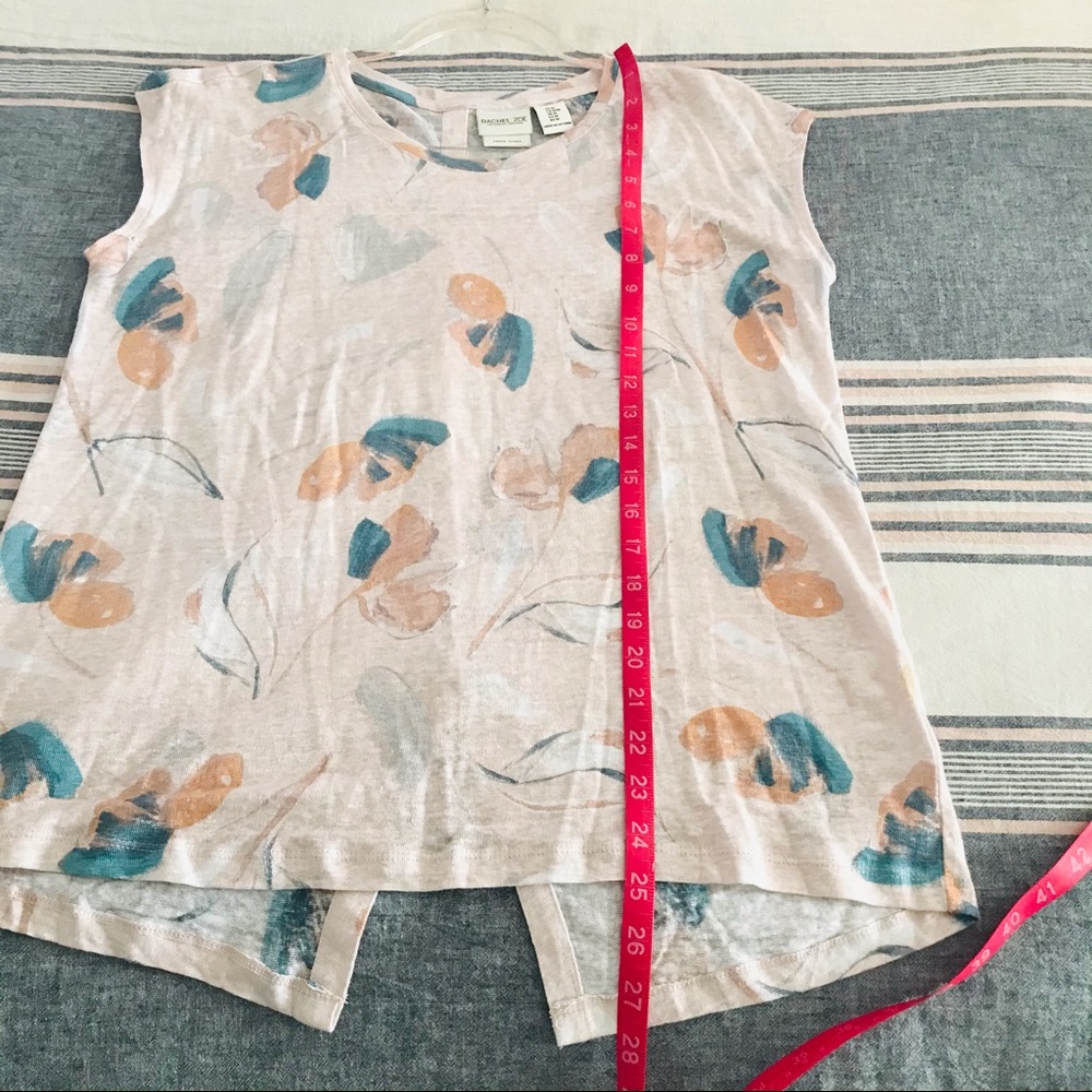 RACHEL ZOE | Med | LINEN | Buttons down Back! - Picture 11 of 13